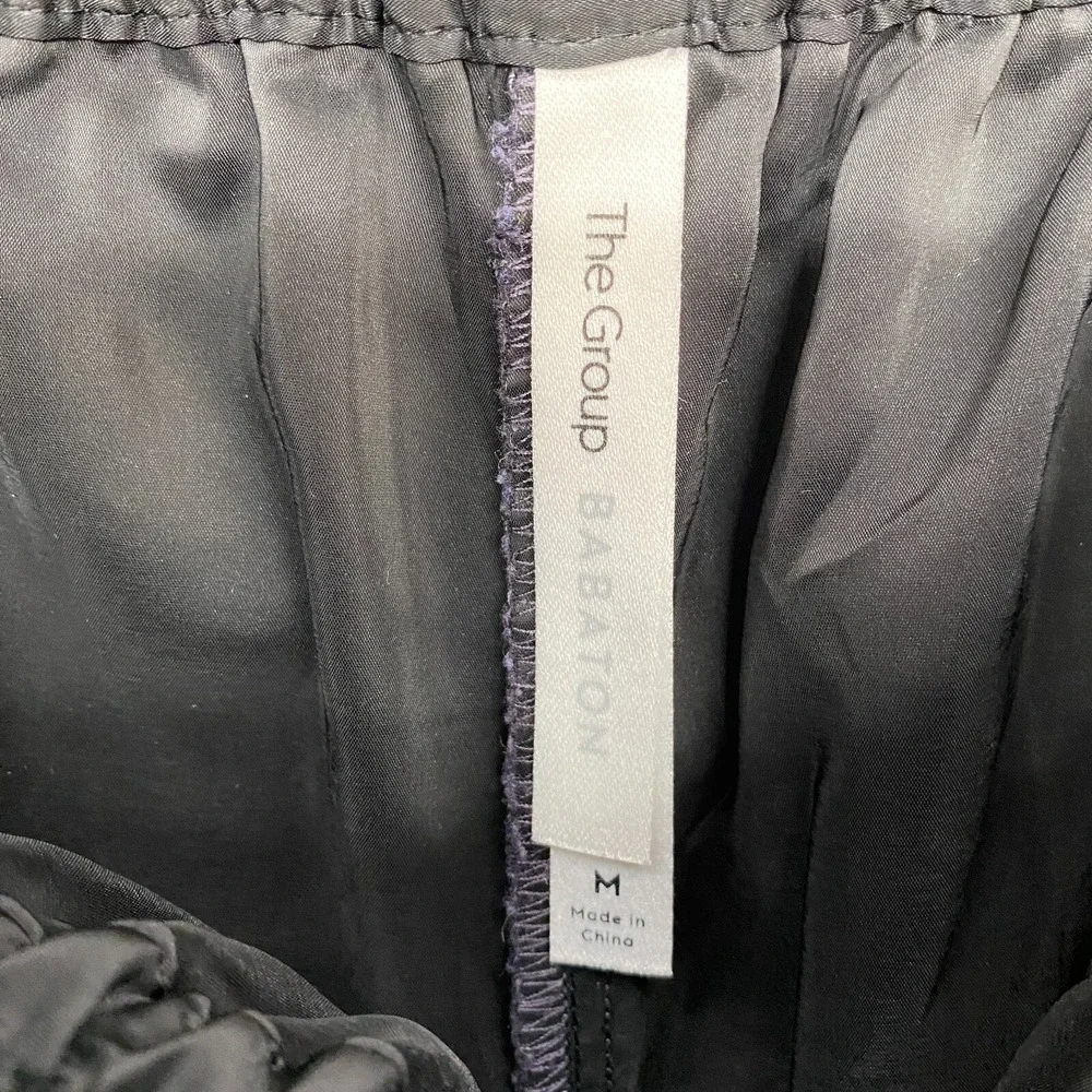 The Group Babaton Shorts Womens Medium Linen‎ Satin Lined Beachy Boho Lounge